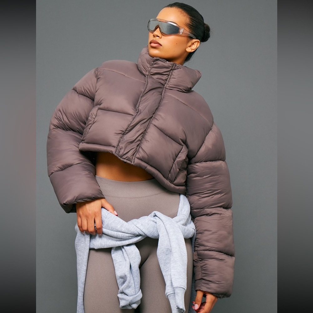 Pretty Little Thing PLT Ash Puffer Coat Jacket